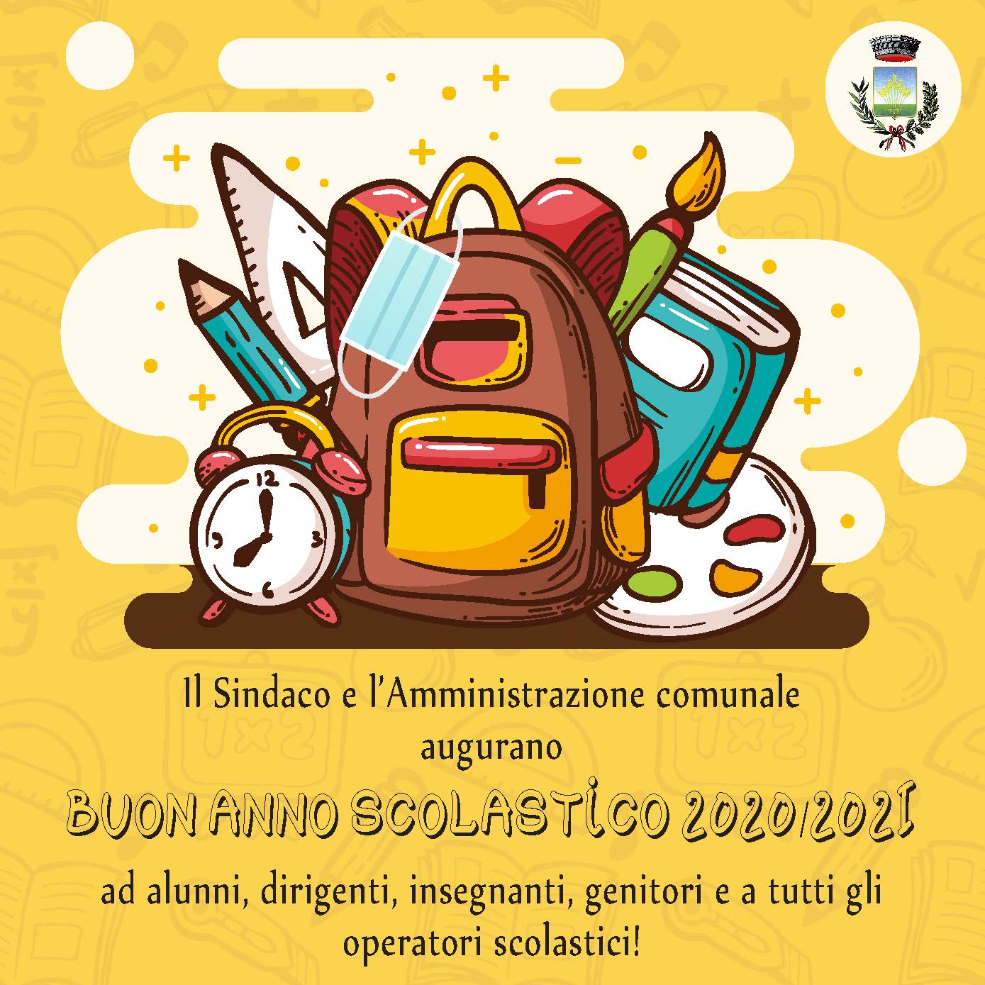 Inizio anno scolastico 20202021 Comune di Manoppello